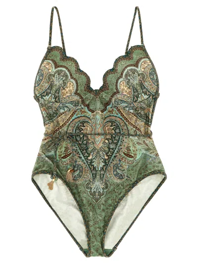 Zimmermann 'wanderlust' One-piece Swimsuit