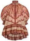 Zimmermann Wanderlust Patterned Silk Blouse In Multi