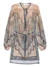 Zimmermann Wanderlust Tapestry Print Blouse In Multi