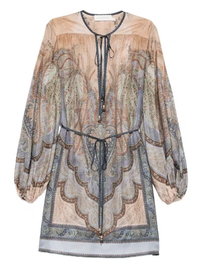 ZIMMERMANN WANDERLUST SILK TUNIC
