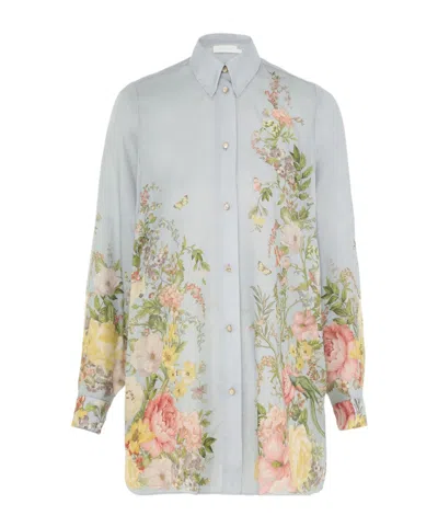 Zimmermann Shirts In Blue