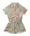 Zimmermann Waverly Pocket Detail Jumpsuit In Gray