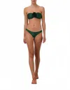 Zimmermann Waverly Skinny Pant Bikini Bottom In Emerald In Green