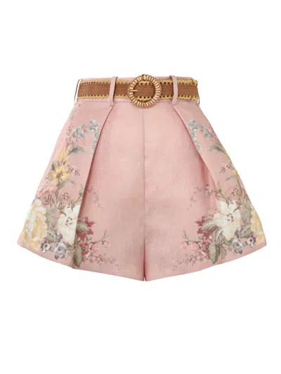 Zimmermann Waverly Tuck Shorts
