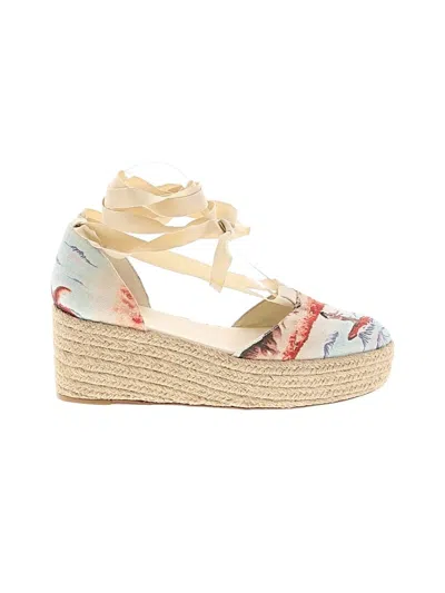 Pre-owned Zimmermann Wedges In Red