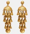 Zimmermann Whimsy Chandeliers 14kt Gold-plated Drop Earrings In Gold