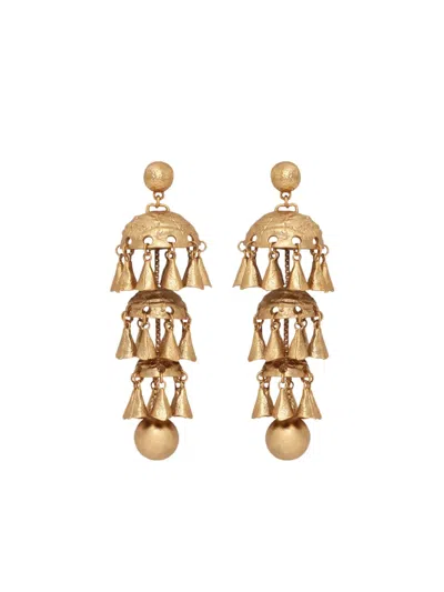 Zimmermann Whimsy Chandeliers Earrings In Gold