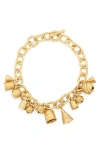 Zimmermann Whimsy Charm Necklace In Gold