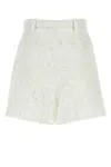 Zimmermann Natura Belted Waist Lace Shorts