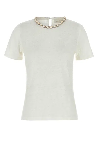 Zimmermann White Linen Illuminate T-shirt