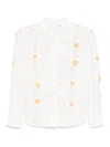 Zimmermann White Everley Shirt In White
