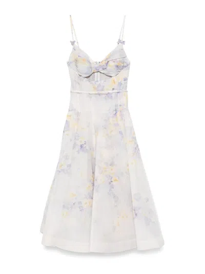 ZIMMERMANN VESTIDO LARGO - PÚRPURA CLARO