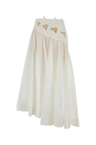Zimmermann ? White Poplin Luna Skirt