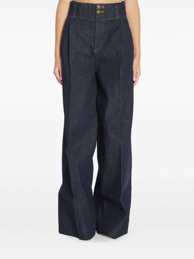 ZIMMERMANN ZIMMERMANN WIDE-LEG DENIM JEANS