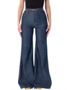 Zimmermann Wide Leg Jean In Blue