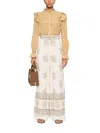 Zimmermann Utility Dot Lemon-print Wide Trousers In Multi