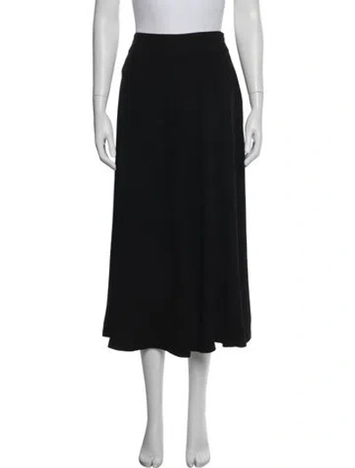 Pre-owned Zimmermann Wide Leg Pants In Black