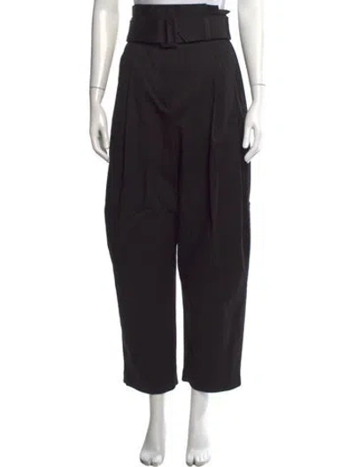 Pre-owned Zimmermann Wide Leg Pants In Black