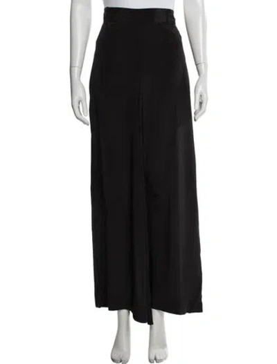 Pre-owned Zimmermann Wide Leg Pants In Black