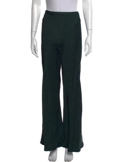 Pre-owned Zimmermann Wide Leg Pants In Green