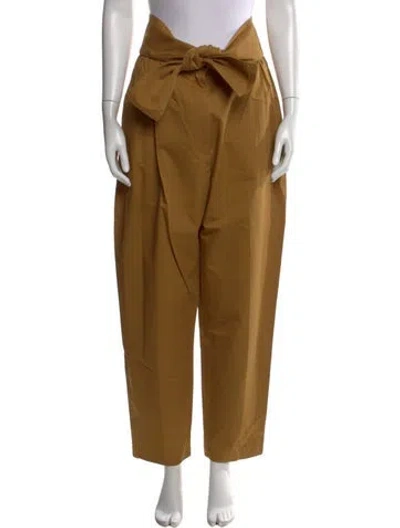 Pre-owned Zimmermann Wide Leg Pants In Neutral