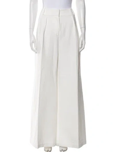 Pre-owned Zimmermann Wide Leg Pants In Neutral