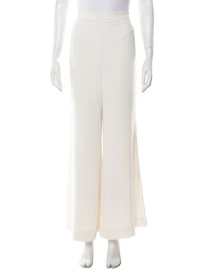 Pre-owned Zimmermann Wide Leg Pants In Neutrals