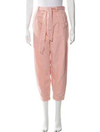 Pre-owned Zimmermann Wide Leg Pants In Pink