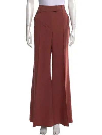 Pre-owned Zimmermann Wide Leg Pants In Pink