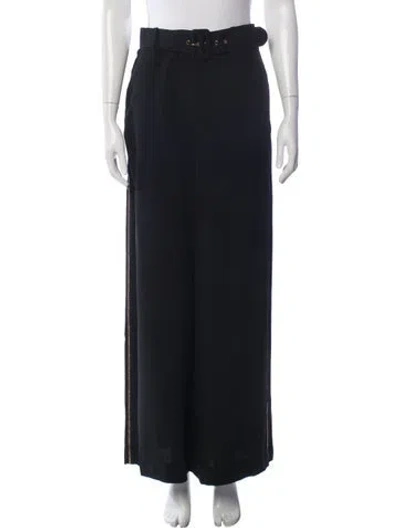 Pre-owned Zimmermann Wide Leg Pants W/ Tags In Blue