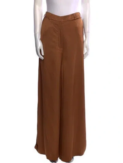 Pre-owned Zimmermann Wide Leg Pants W/ Tags In Brown