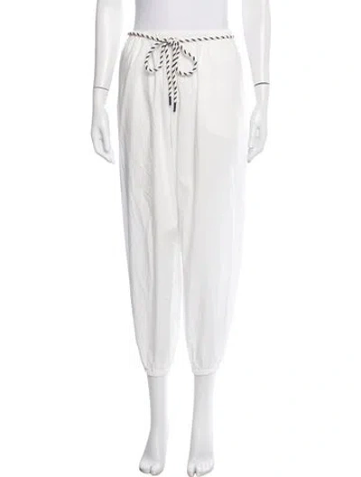 Pre-owned Zimmermann Wide Leg Pants W/ Tags In White
