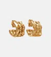Zimmermann Wisp Mini Huggie Earrings In Gold