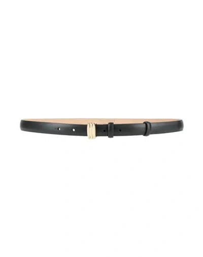 Zimmermann Woman Belt Black Size S/m Textile Fibers
