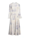 Zimmermann Woman Maxi Dress Apricot Size 00 Cotton In Orange