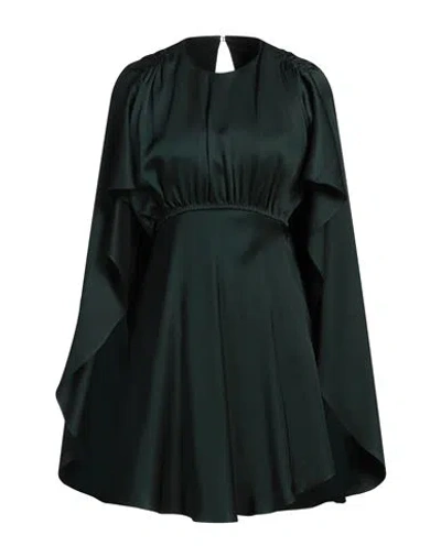 Zimmermann Woman Mini Dress Dark Green Size 3 Viscose