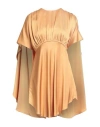 Zimmermann Woman Mini Dress Marigold Size 1 Viscose In Gold