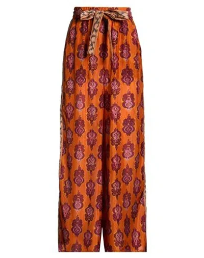 Zimmermann Woman Pants Orange Size 1 Silk