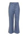 Zimmermann Woman Pants Slate Blue Size 0 Wool In Blue