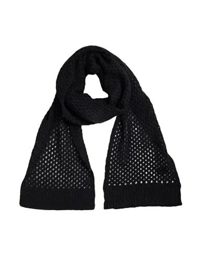 Zimmermann Woman Scarf Black Size - Mohair Wool, Polyamide, Wool