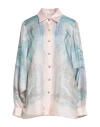 Zimmermann Woman Shirt Light Pink Size 4 Silk In Pink