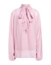Zimmermann Woman Shirt Lilac Size 00 Viscose, Recycled Polyester, Elastane In Purple