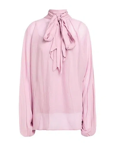 Zimmermann Woman Shirt Lilac Size 00 Viscose, Recycled Polyester, Elastane In Pink