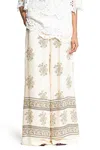 Zimmermann Utility Dot Lemon-print Wide Trousers In Yellow
