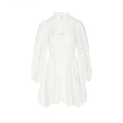 Zimmermann Women Acacia Broderie Mini Dress