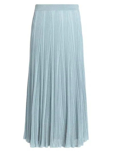 ZIMMERMANN WOMEN'S ASTER METALLIC MIDI-SKIRT