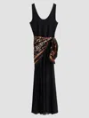 Zimmermann Women's Aster Silk Scarf Maxi Dress In Black