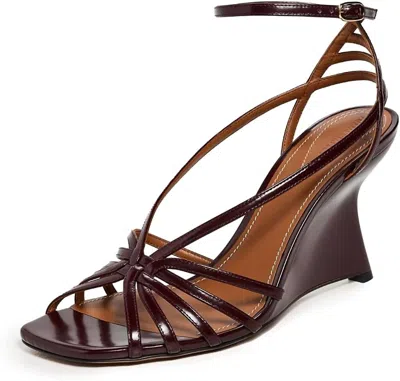 Zimmermann Women's Aura Wedge 85 Sandal In Ruby In Pink