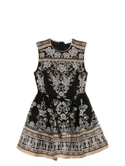ZIMMERMANN WOMEN'S BALANCE PEPLUM MINI DRESS