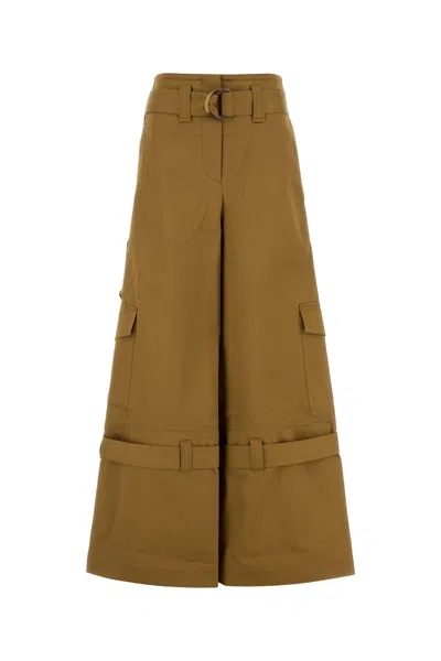 Zimmermann Women Biscuit Cotton Cargo Pant
